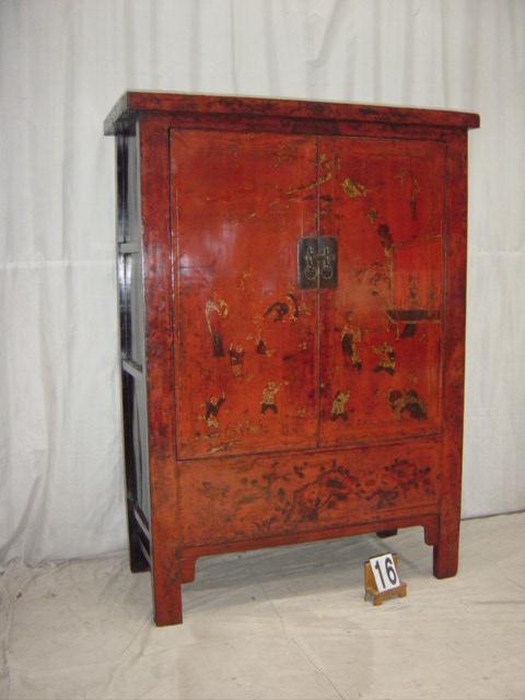 Cabinet w/ 100 Boys Painting #16